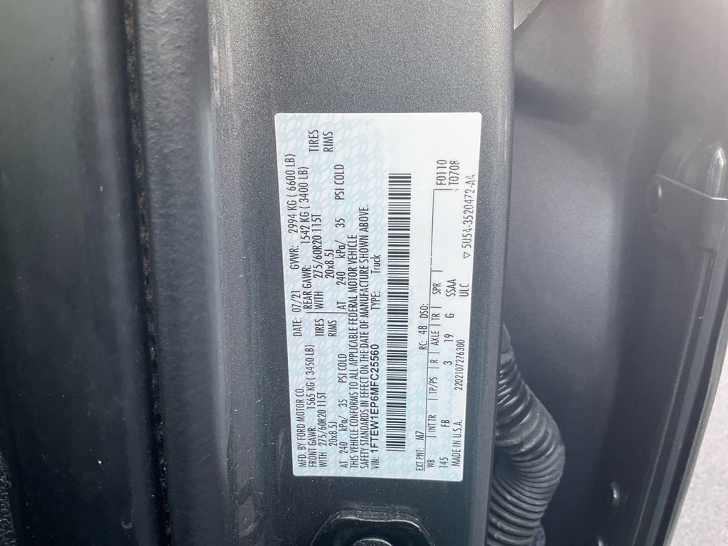 Certified 2021 Ford F150 XLT w/ Equipment Group 302A High AWD/4WD image 18