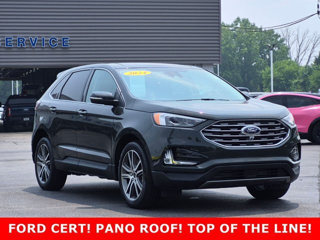 Certified 2024 Ford Edge Titanium w/ Equipment Group 301A AWD/4WD image 3