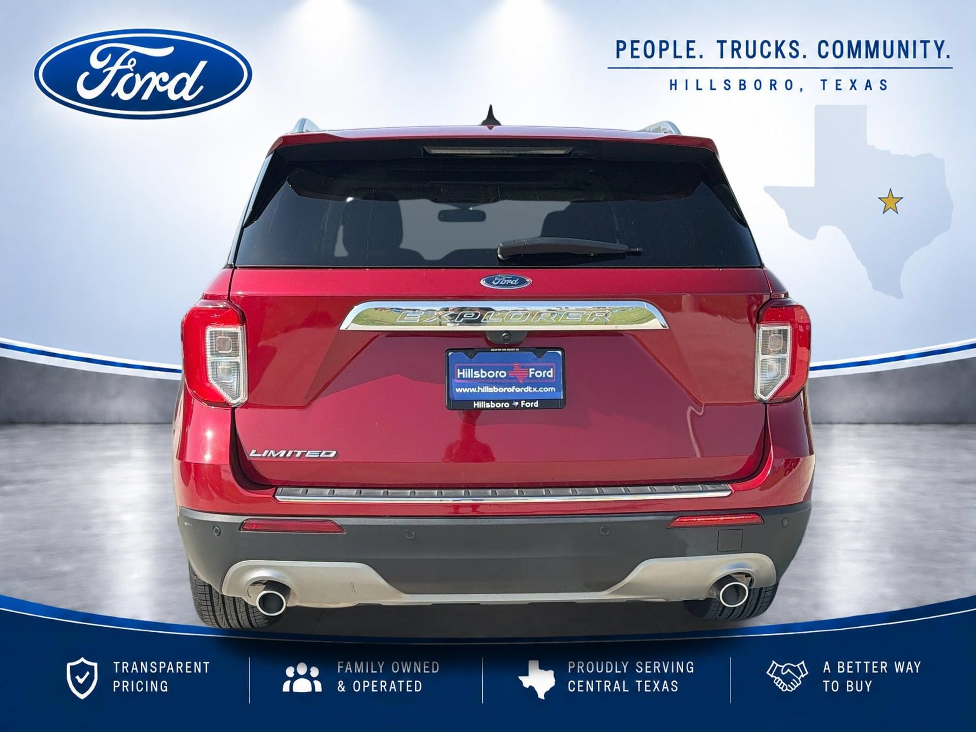 Certified 2023 Ford Explorer Limited w/ Limited Technology Package RWD image 6