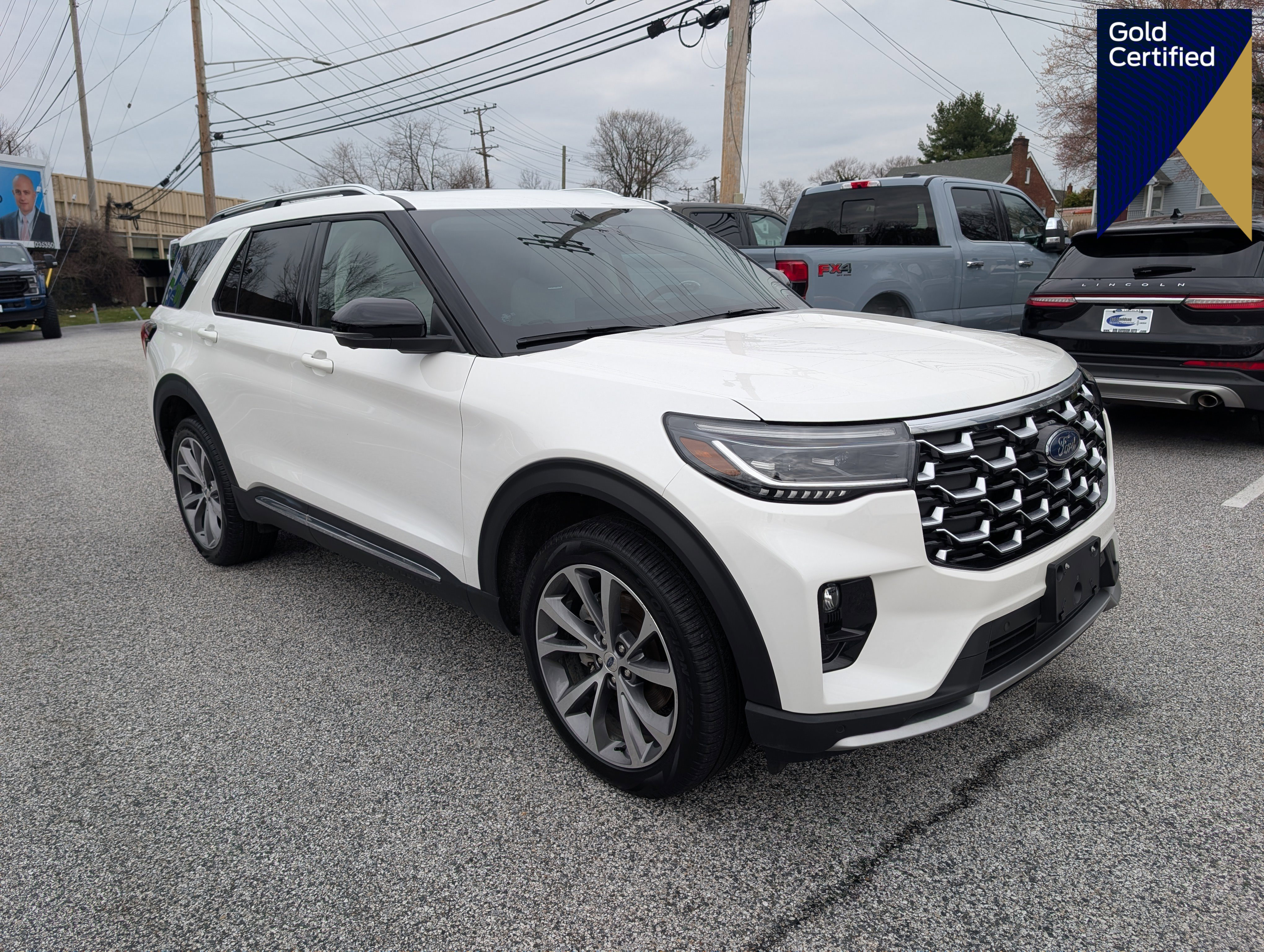 Certified 2025 Ford Explorer Platinum w/ Ultimate Package