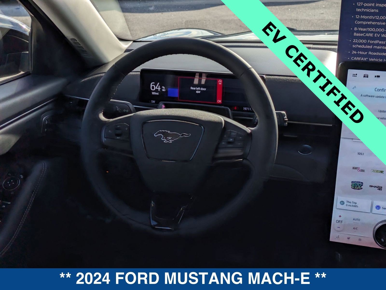 Certified 2024 Ford Mustang Mach-E Select w/ Comfort Package Lite image 18