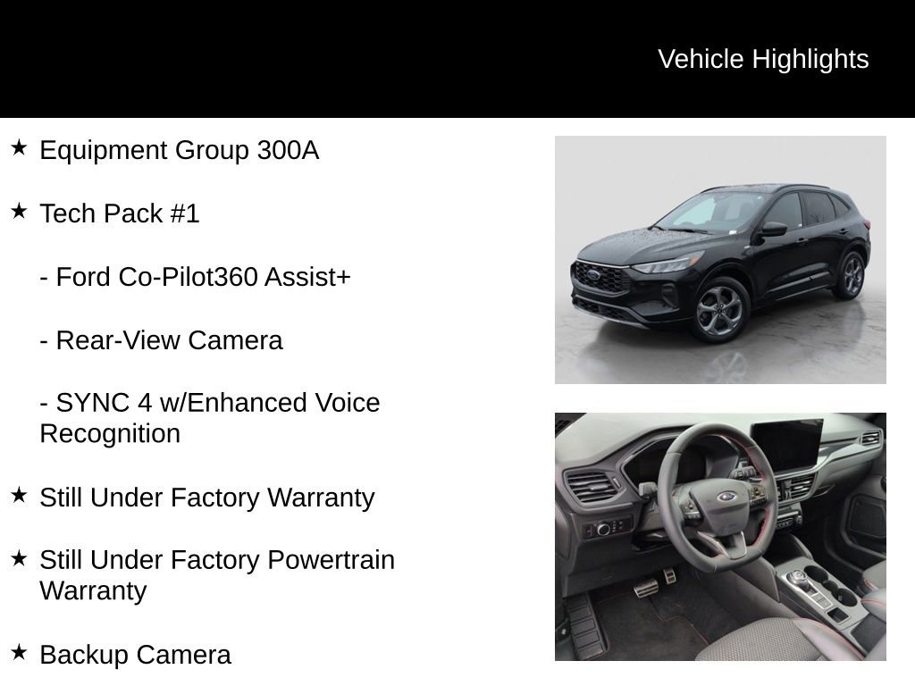 Certified 2023 Ford Escape ST-Line w/ Tech Pack #1 image 6