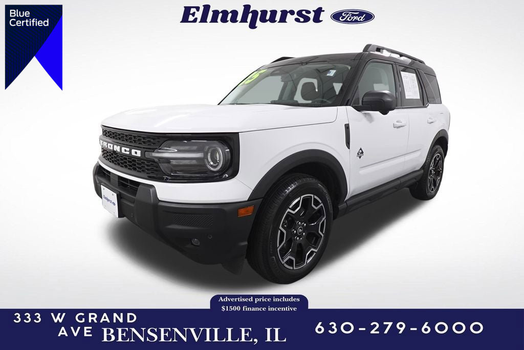 Certified 2025 Ford Bronco Sport Outer Banks w/ Outer Banks Tech Package+