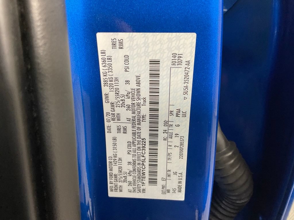 Certified 2020 Ford F150 XL w/ Equipment Group 101A Mid RWD image 27