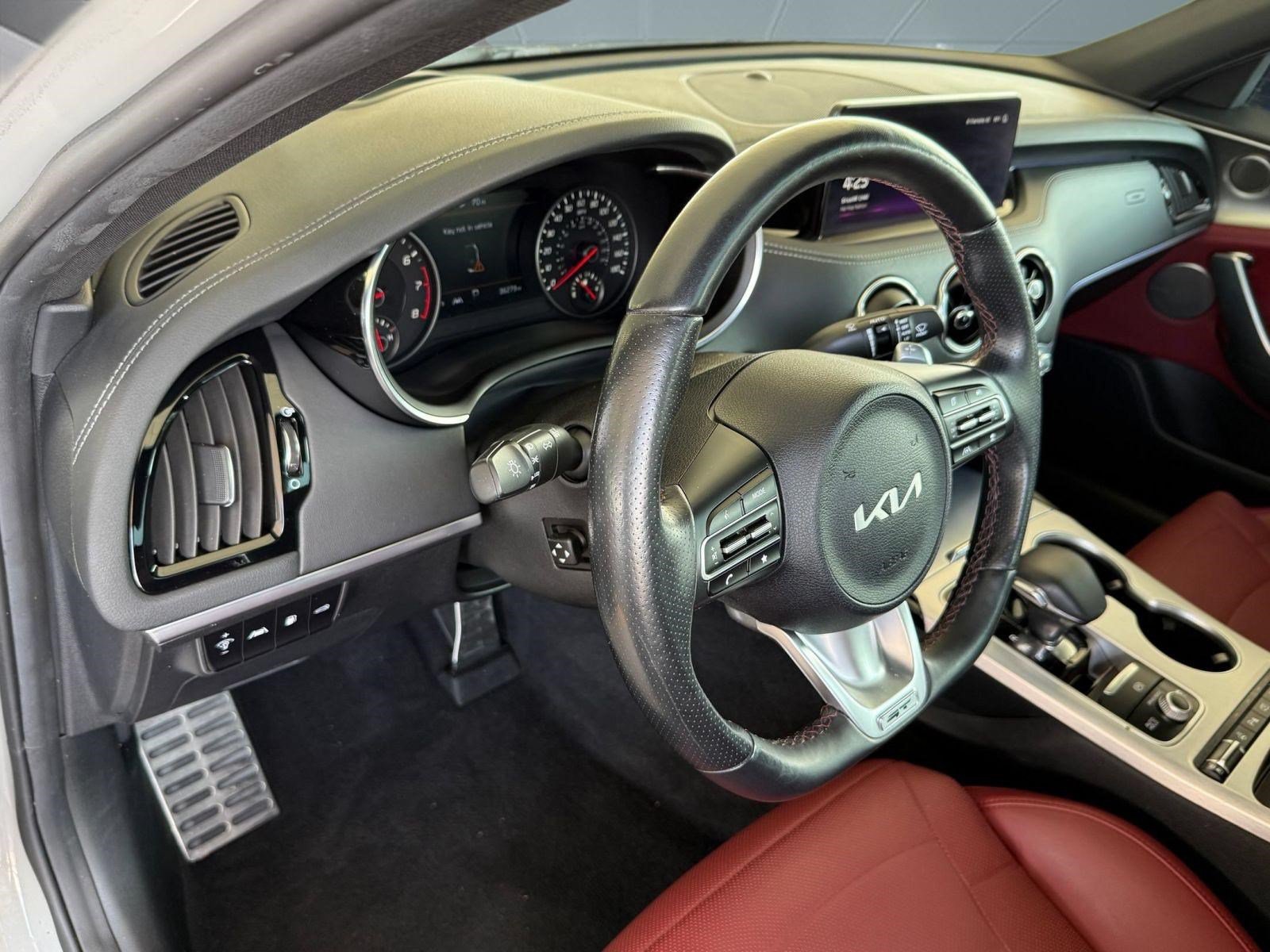 Used 2023 Kia Stinger GT2 w/ Red Interior Color Package AWD/4WD image 4