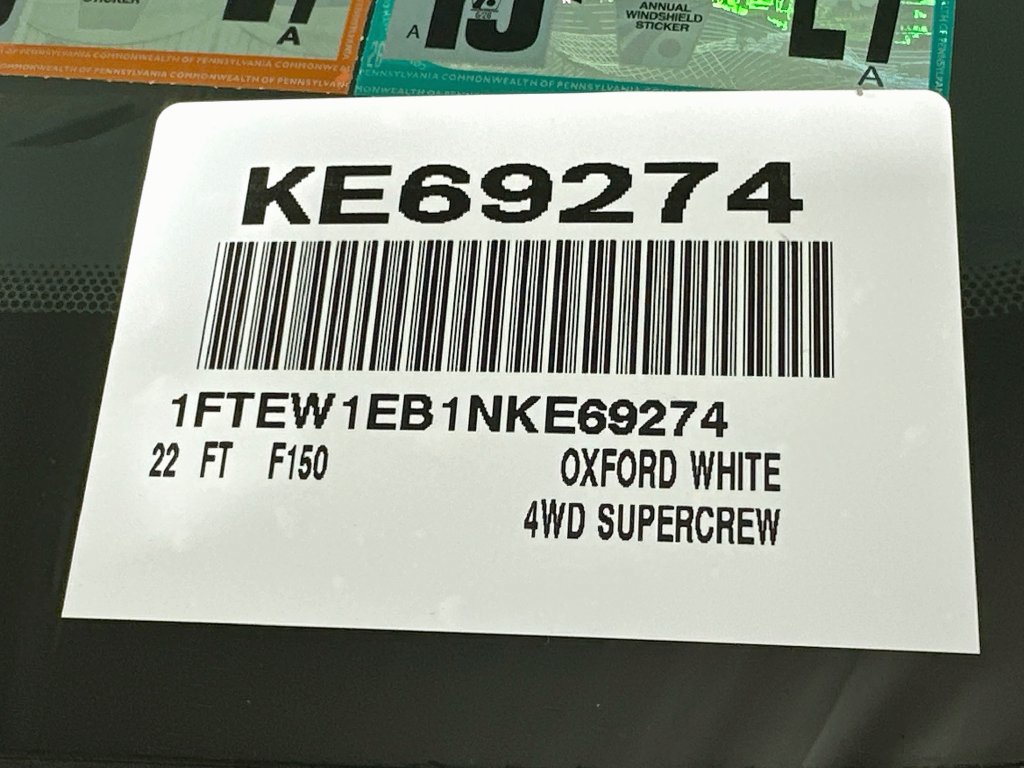 Certified 2022 Ford F150 XL w/ Equipment Group 101A High AWD/4WD image 22