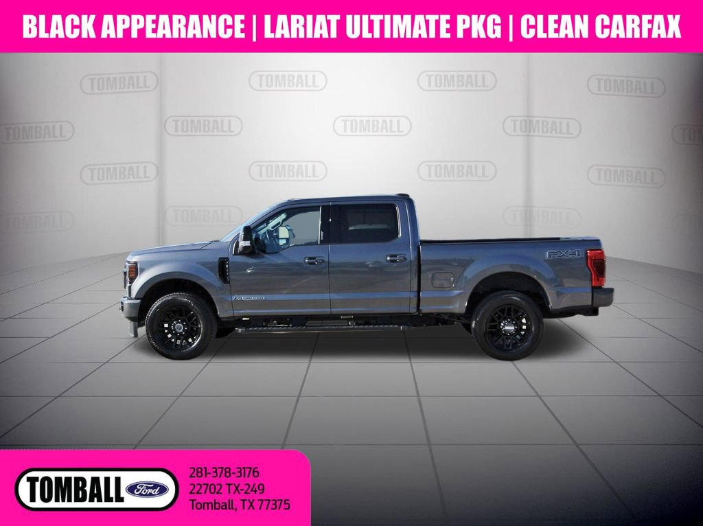 Certified 2022 Ford F350 Lariat w/ Black Appearance Package AWD/4WD image 4