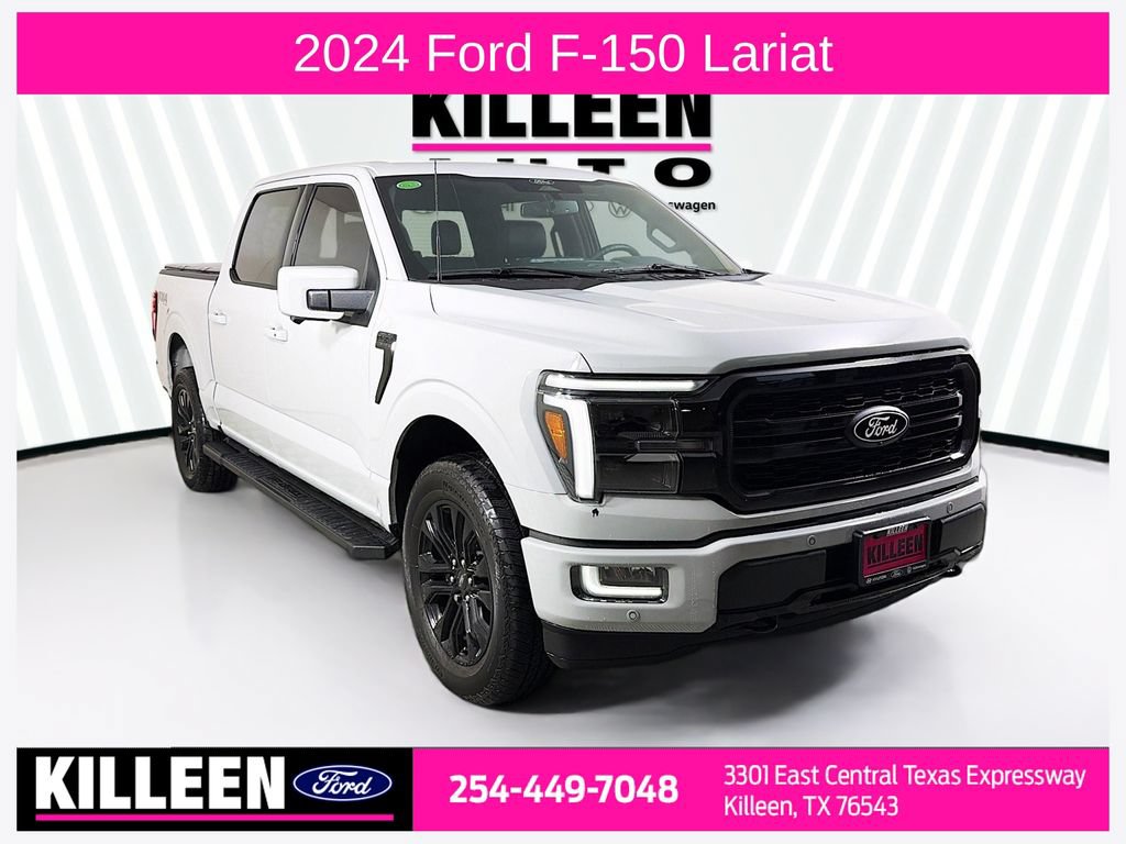 Certified 2024 Ford F150 Lariat w/ Bed Utility Package