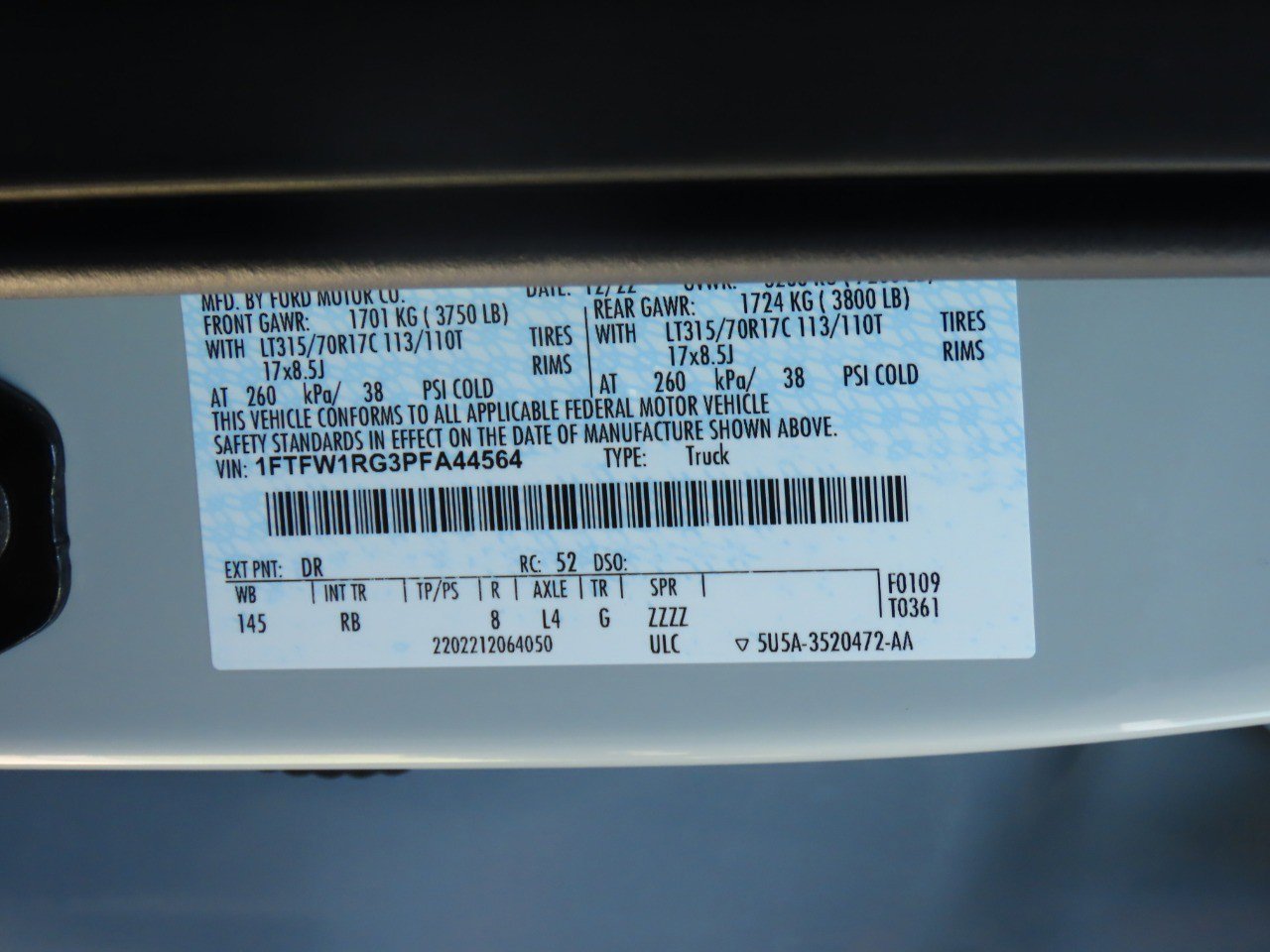 Certified 2023 Ford F150 Raptor AWD/4WD image 31