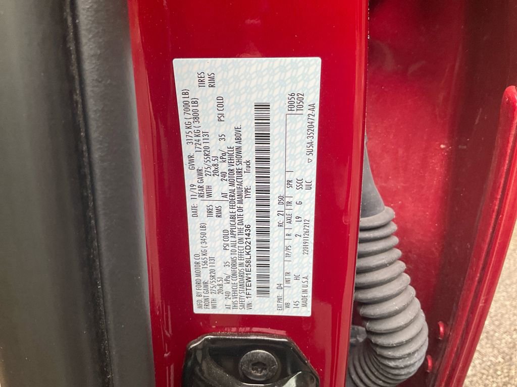 Certified 2020 Ford F150 Lariat AWD/4WD image 18