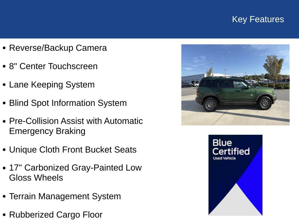 Certified 2024 Ford Bronco Sport Big Bend AWD/4WD image 31