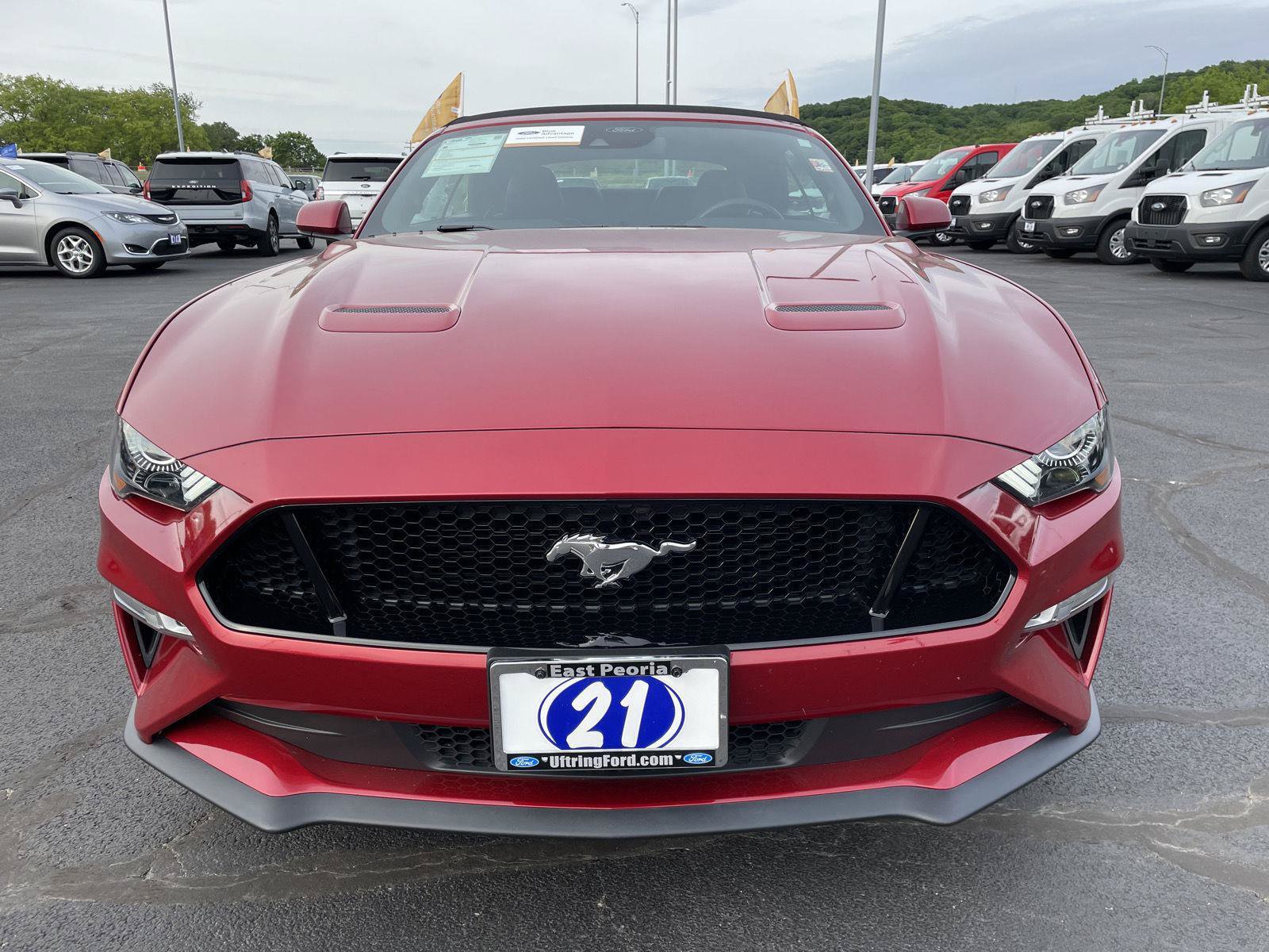 Certified 2021 Ford Mustang GT Premium w/ Carbon Sport Interior Package RWD image 8