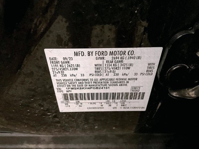 Certified 2023 Ford Explorer ST-Line w/ Class IV Trailer Tow Package AWD/4WD image 34