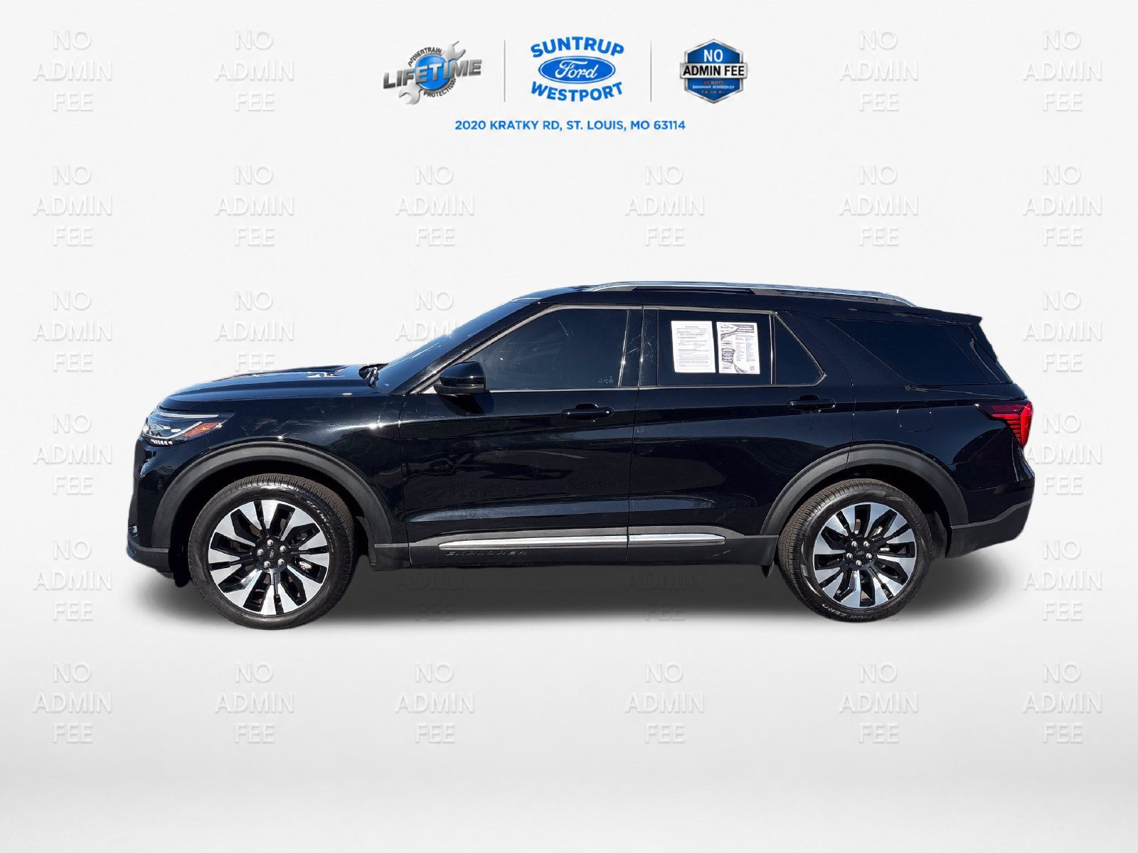 Certified 2026 Ford Explorer Platinum w/ LUX Leather Package AWD/4WD image 2
