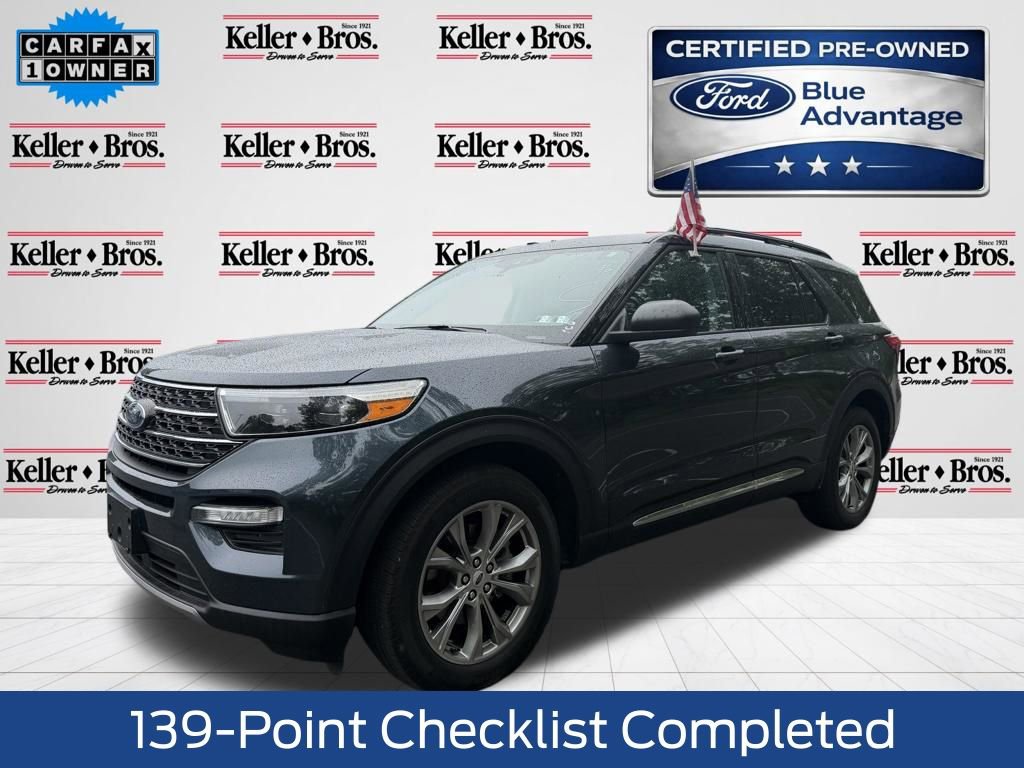 Certified 2023 Ford Explorer XLT w/ Equipment Group 202A AWD/4WD image 3