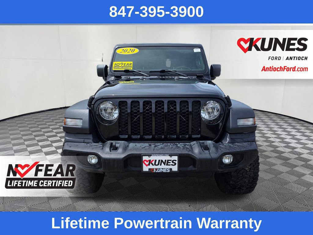 Used 2020 Jeep Gladiator Sport w/ Trailer Tow Package AWD/4WD video 2