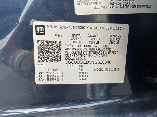 Used 2022 Chevrolet Silverado 1500 LT AWD/4WD image 38