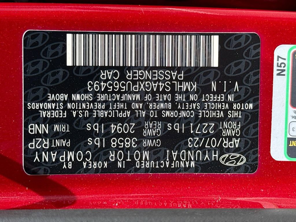 Used 2023 Hyundai Elantra SEL w/ Convenience Package FWD image 29