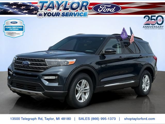 Certified 2023 Ford Explorer XLT w/ Equipment Group 202A
