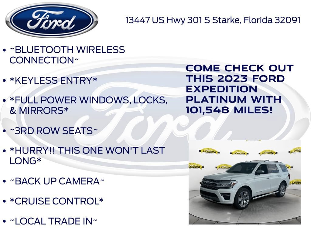 Certified 2023 Ford Expedition Platinum AWD/4WD image 12