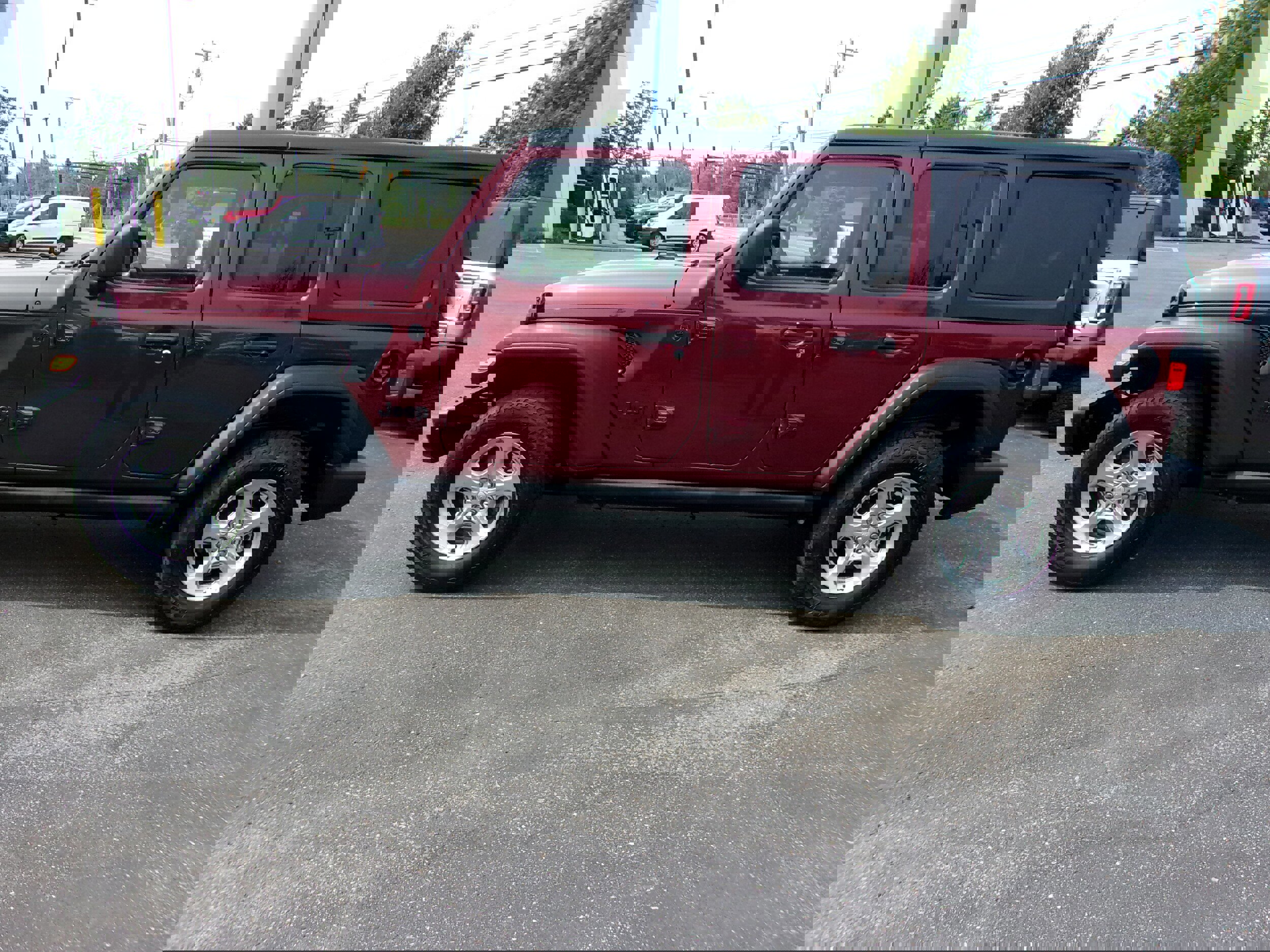 Used 2021 Jeep Wrangler Sport image 2