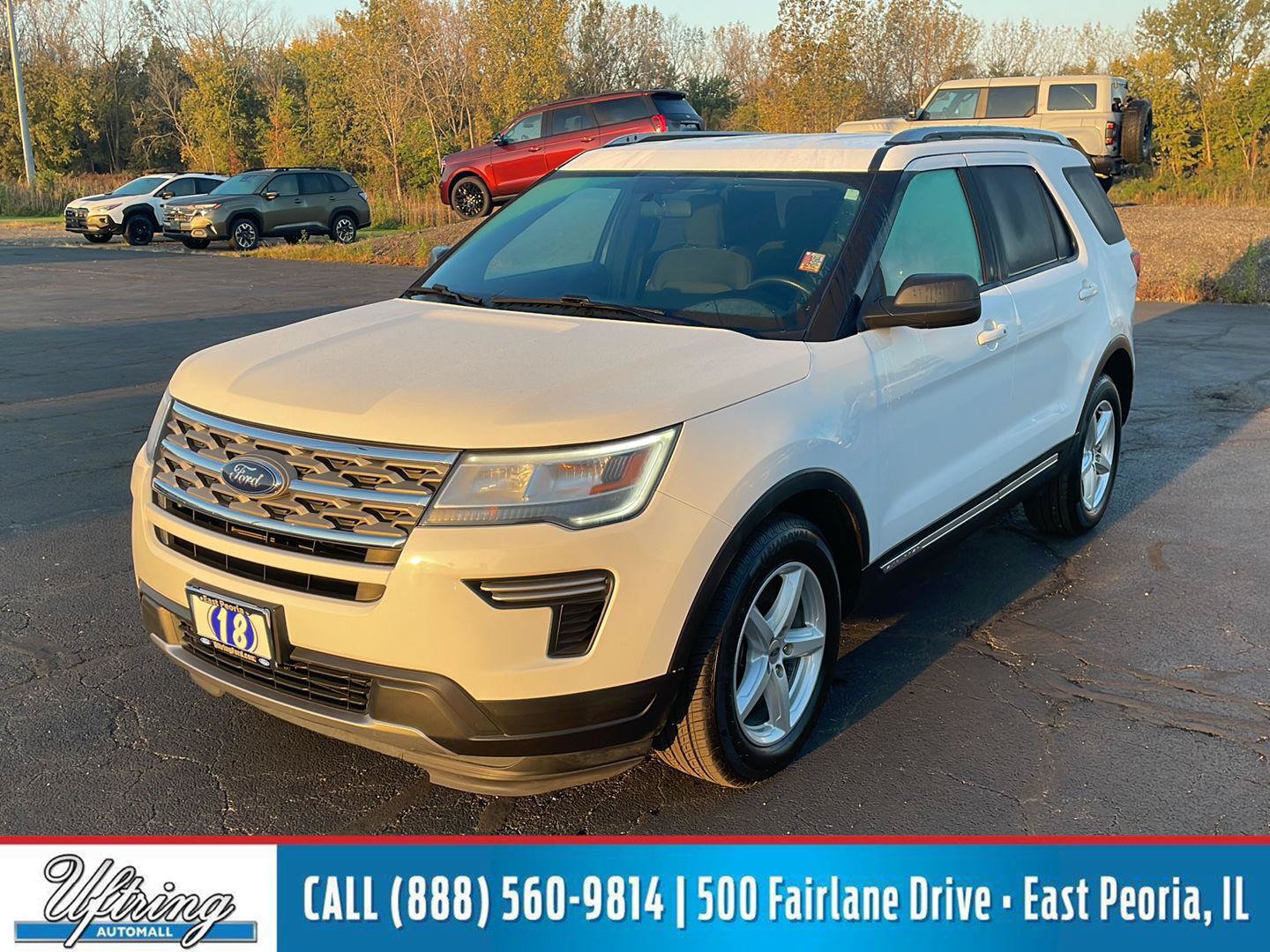 Certified 2018 Ford Explorer XLT