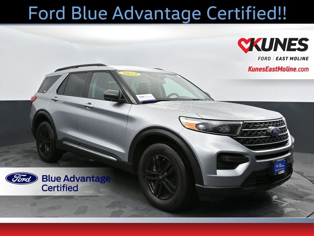 Certified 2024 Ford Explorer XLT w/ Class IV Trailer Tow Package