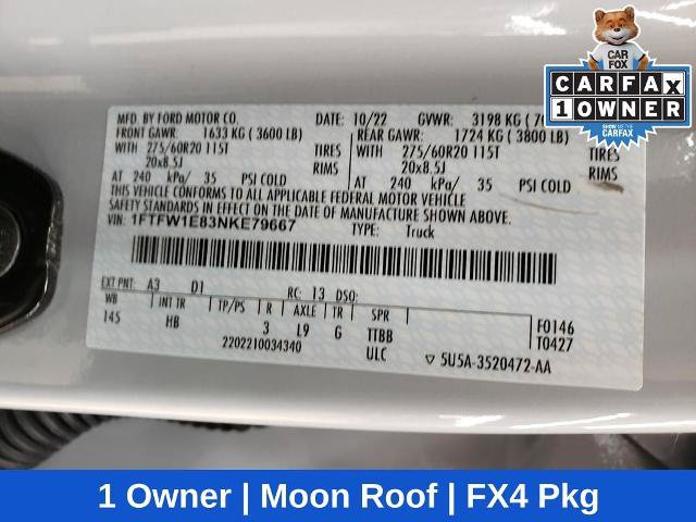 Certified 2022 Ford F150 Lariat AWD/4WD image 27