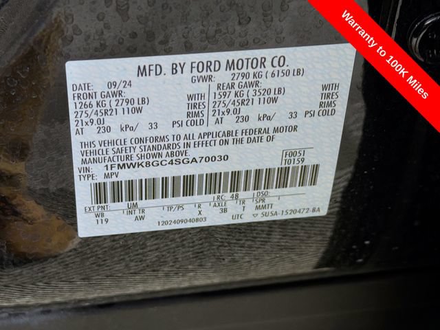 Certified 2025 Ford Explorer ST AWD/4WD image 40
