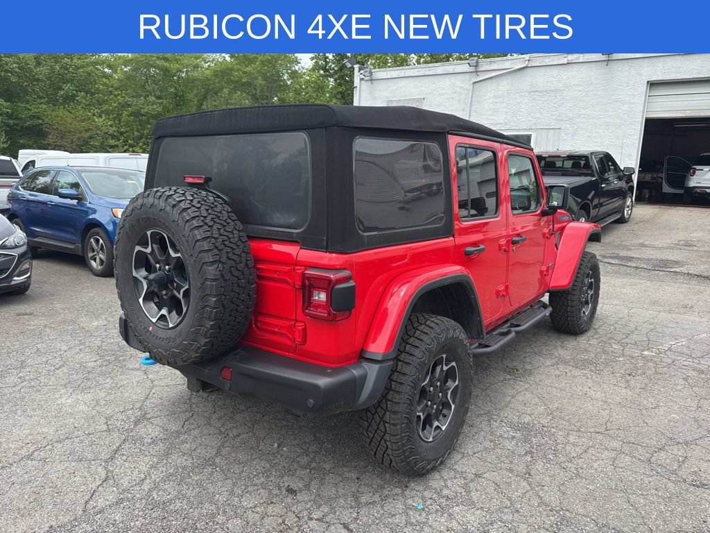 Used 2021 Jeep Wrangler Unlimited Rubicon 4xe w/ Steel Bumper Group AWD/4WD image 5