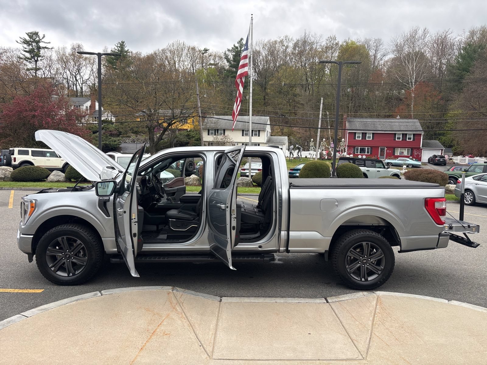 Certified 2023 Ford F150 Lariat w/ Max Trailer Tow Package AWD/4WD image 70