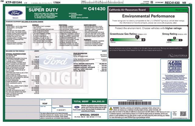 Certified 2024 Ford F350 Lariat w/ Lariat Ultimate Package image 11