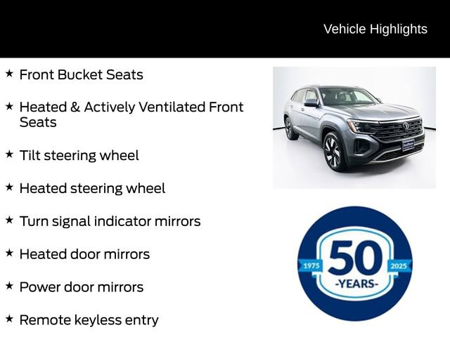 Used 2024 Volkswagen Atlas Cross Sport SE w/ Panoramic Sunroof Package AWD/4WD image 16