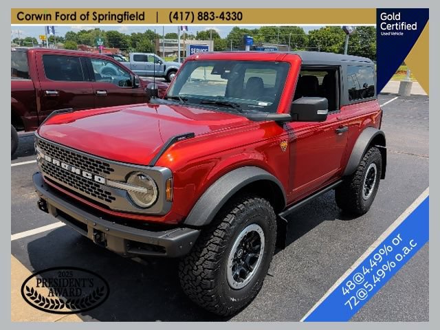 Certified 2023 Ford Bronco Badlands