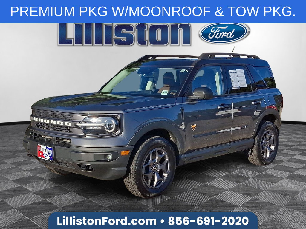 Certified 2024 Ford Bronco Sport Badlands w/ Premium Package