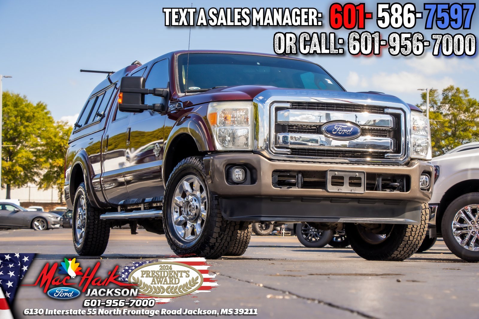 Certified 2016 Ford F250 Lariat w/ Lariat Interior Package