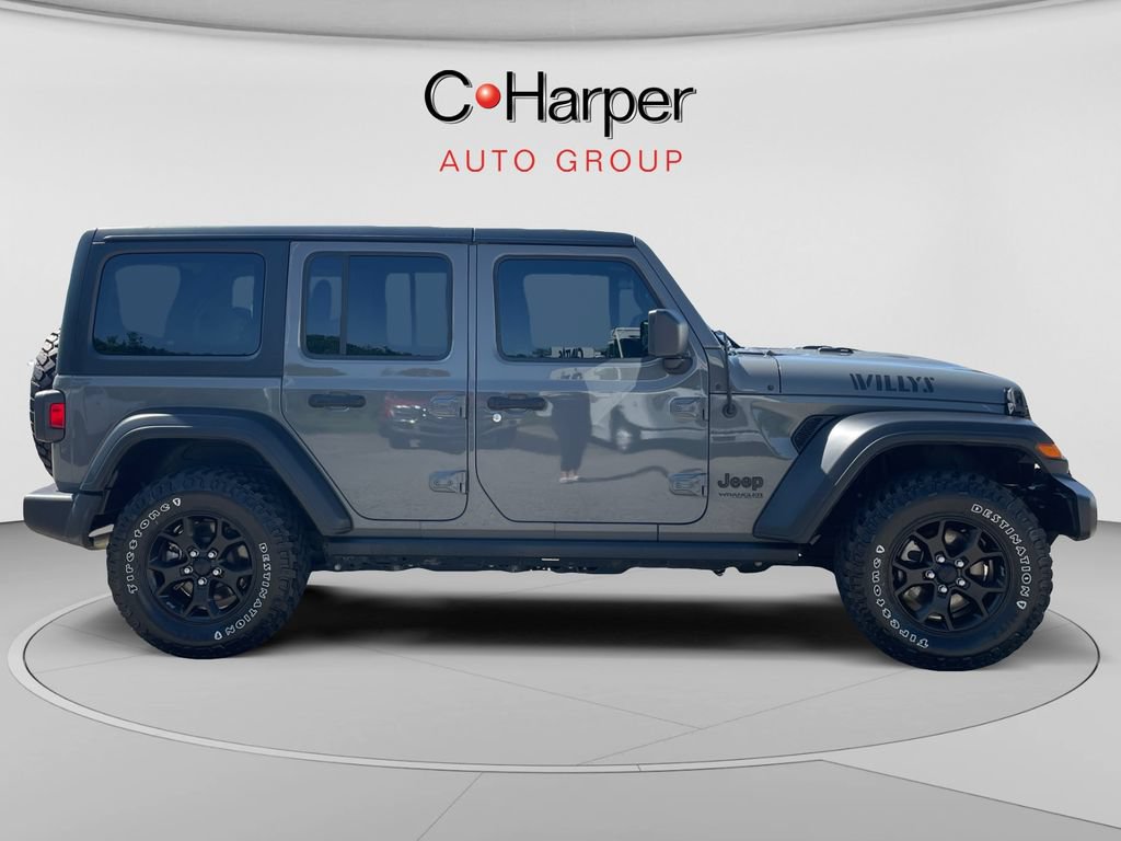 Used 2021 Jeep Wrangler Unlimited Sport AWD/4WD image 2