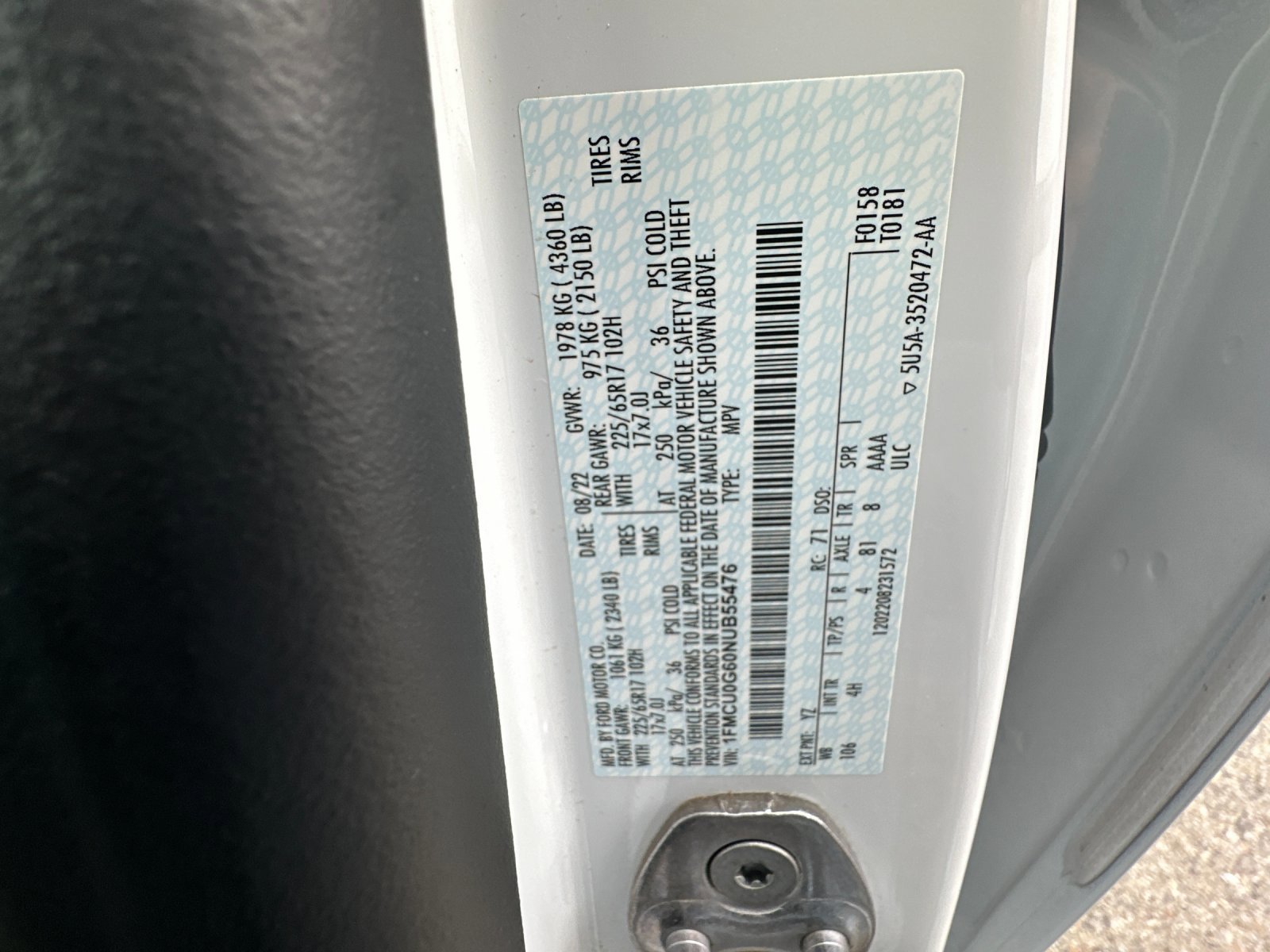 Certified 2022 Ford Escape SE image 29