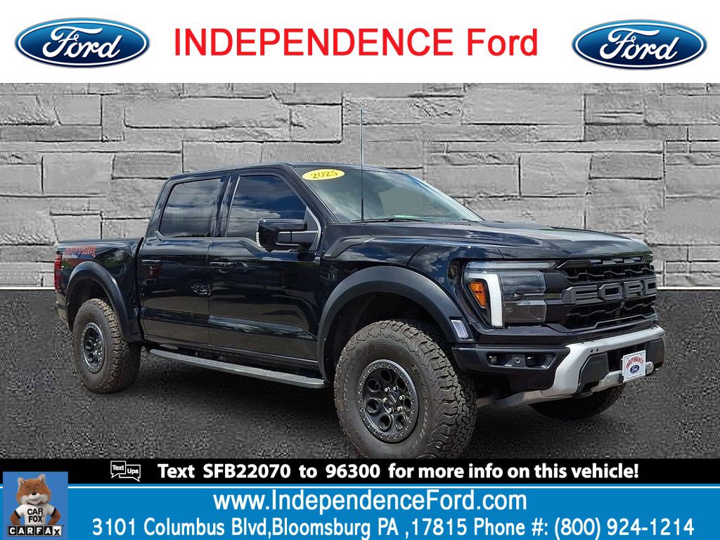 Certified 2025 Ford F150 Raptor