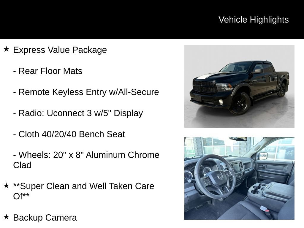 Used 2019 RAM 1500 Express w/ Wheel & Sound Group AWD/4WD image 11