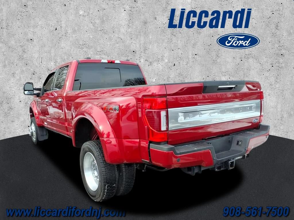 Certified 2022 Ford F450 Platinum w/ FX4 Off-Road Package AWD/4WD image 4