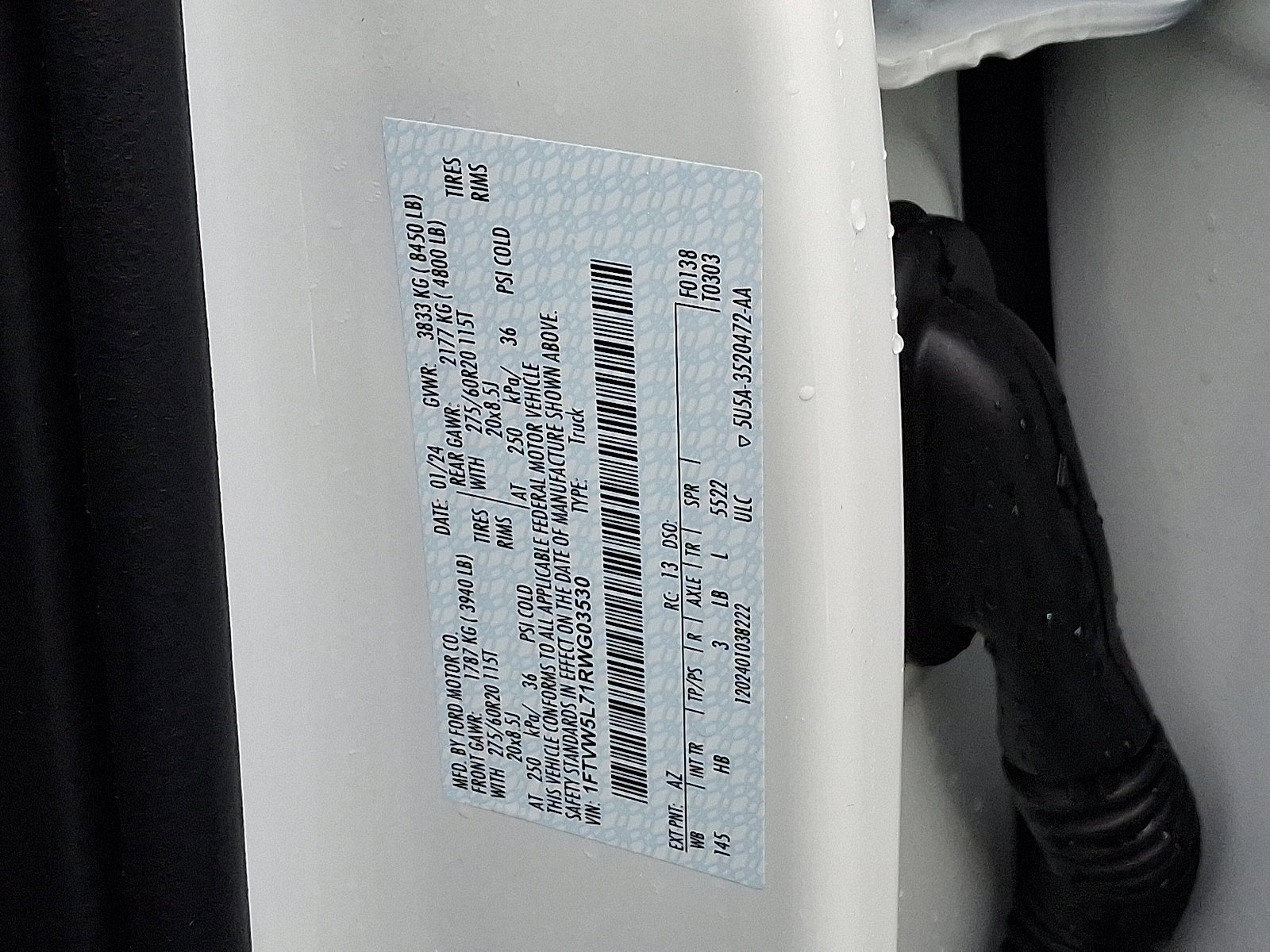 Certified 2024 Ford F150 Lightning Lariat w/ Max Trailer Tow Package image 28