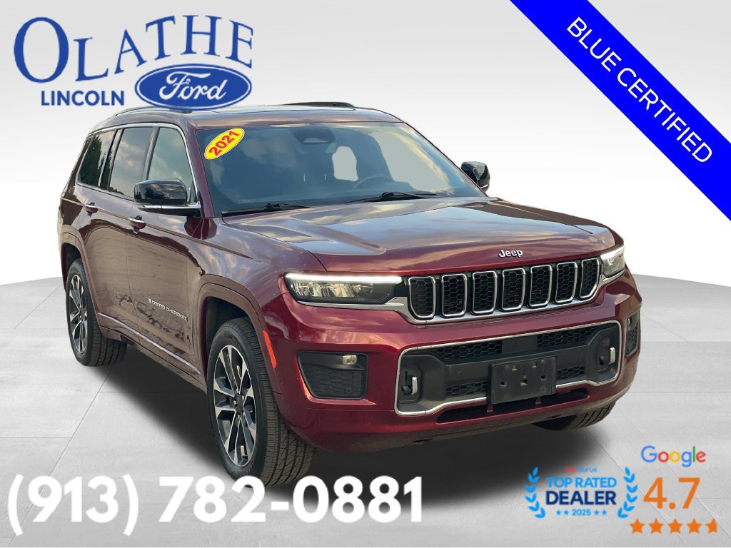 Used 2021 Jeep Grand Cherokee L Overland w/ Luxury Tech Group IV AWD/4WD image 8