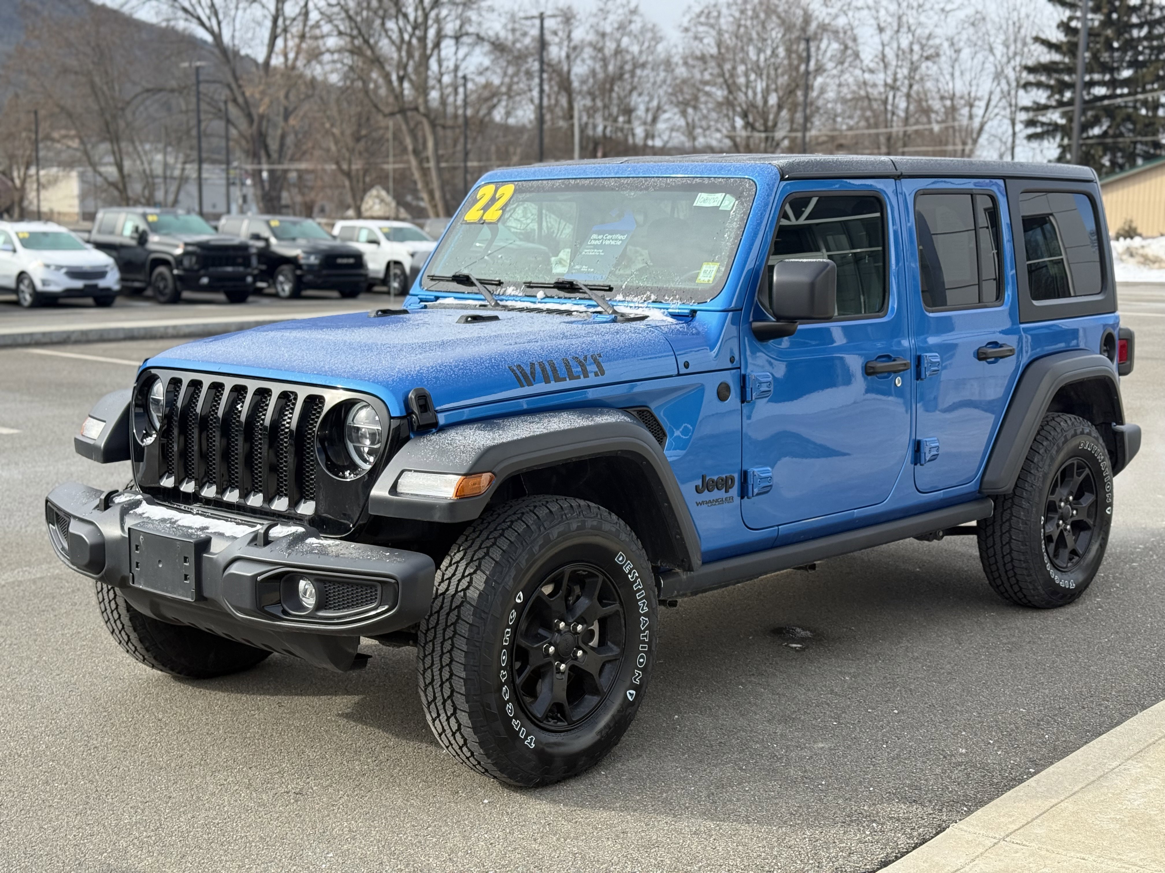 Used 2022 Jeep Wrangler Unlimited Willys image 5
