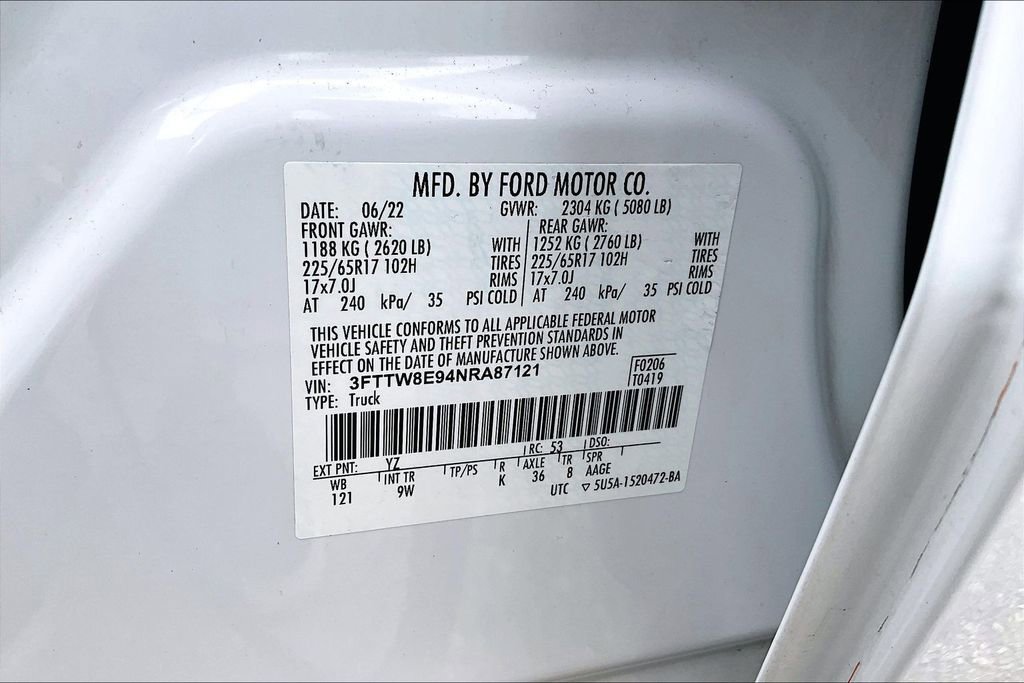 Certified 2022 Ford Maverick XL FWD image 36