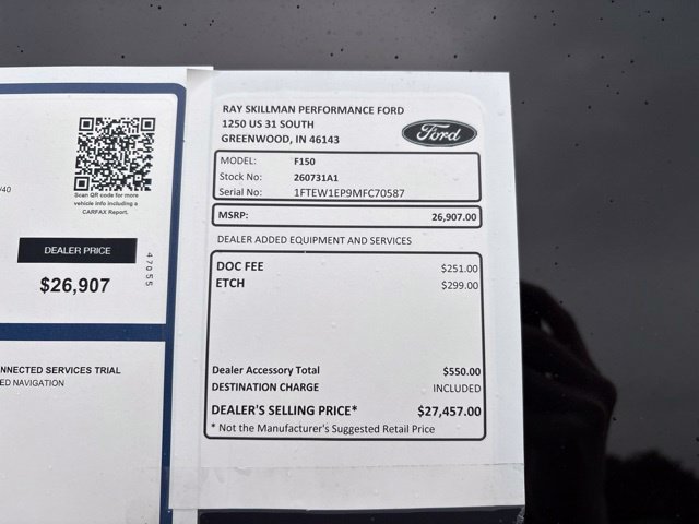 Certified 2021 Ford F150 XL w/ STX Appearance Package AWD/4WD image 2