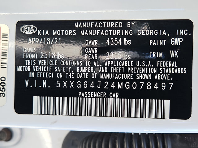 Used 2021 Kia K5 GT-Line FWD image 30