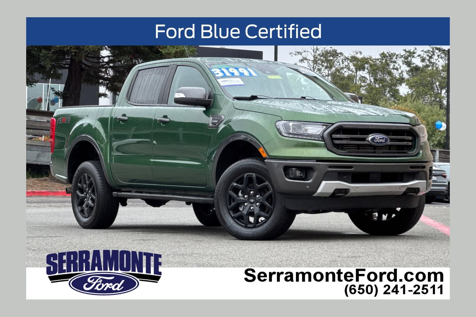 Certified 2023 Ford Ranger Lariat w/ Equipment Group 501A High