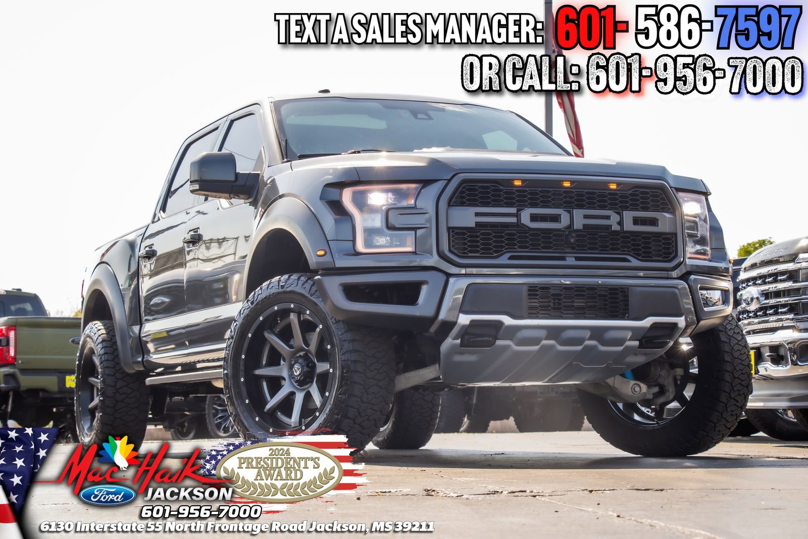 Certified 2018 Ford F150 Raptor w/ Equipment Group 802A Luxury AWD/4WD image 2