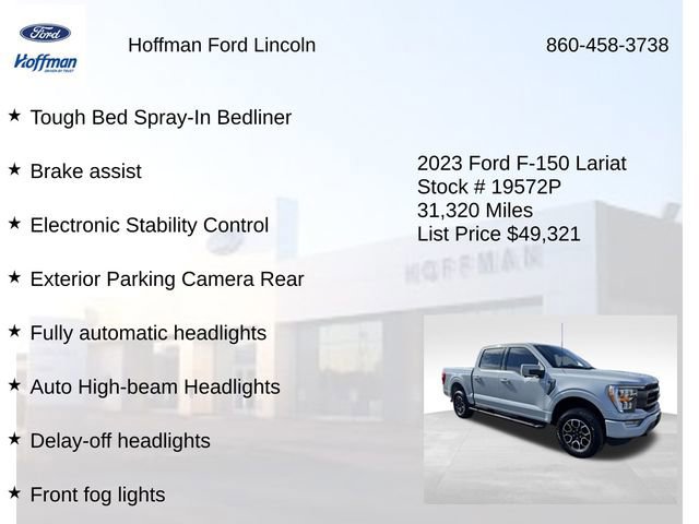 Certified 2023 Ford F150 Lariat AWD/4WD image 29